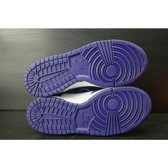 Nike Dunk High Electro Purple Midnight NavyWoman's Size 6 / 4.5 youth New - Picture 4 of 8